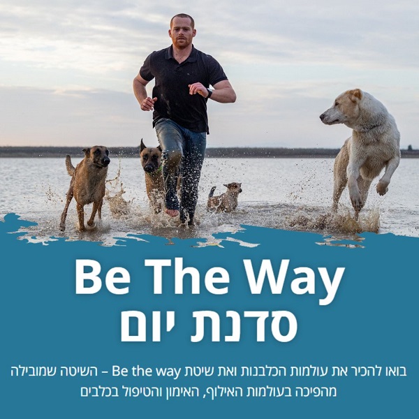Be The Way: סדנת יום. בואו להכיר את עולמות הכלבנות ואת שיטת BE THE WAY - השיטה שמובילה מהפיכה בעולמות האילוף, האימון והטיפול בכלבים.